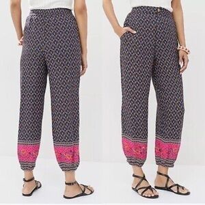 NWT Anthropologie Smocked Balloon-Leg Pants